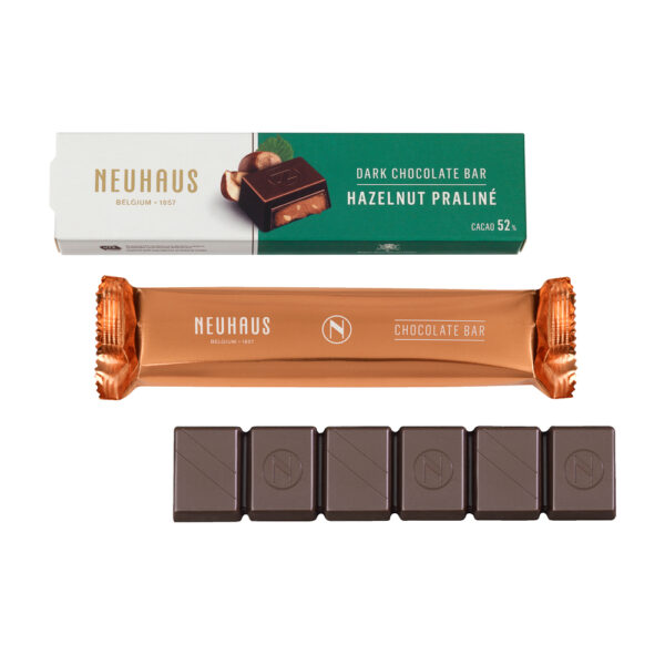 Neuhaus Hazelnut Praliné Dark Chocolate Bar - Image 3